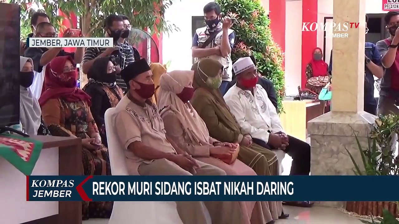 Rekor Muri Sidang Isbat Nikah secara Daring dengan Peserta Terbanyak