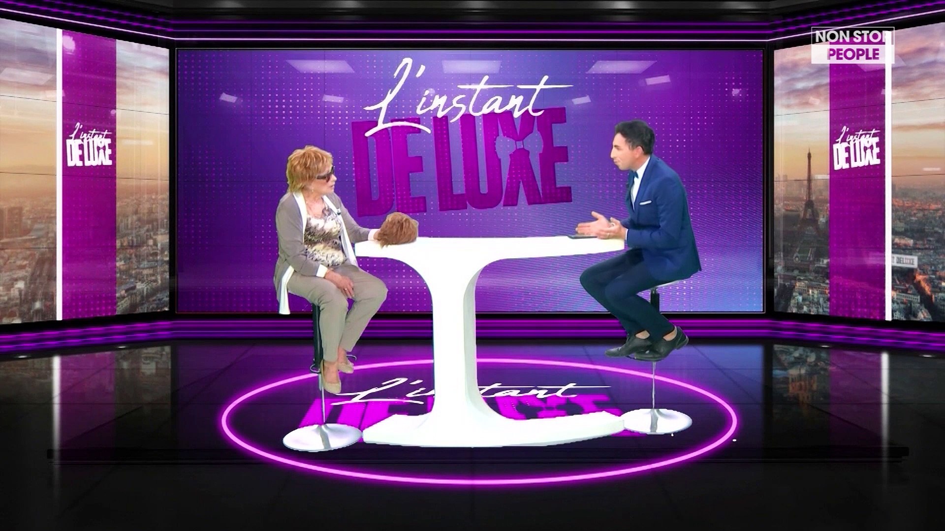 L'instant de Luxe - Pourquoi Marion Game porte-t-elle une perruque sur les  tournages ? - Vidéo Dailymotion