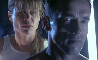 Terminator 2 - deleted scenes - Arnold Schwarzenegged, Edward Furlong, Linda Hamilton
