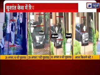 Rhea Reached DRDO: DRDO पहुंची रिया, CBI करेगी आगे की पूछताछ | India News
