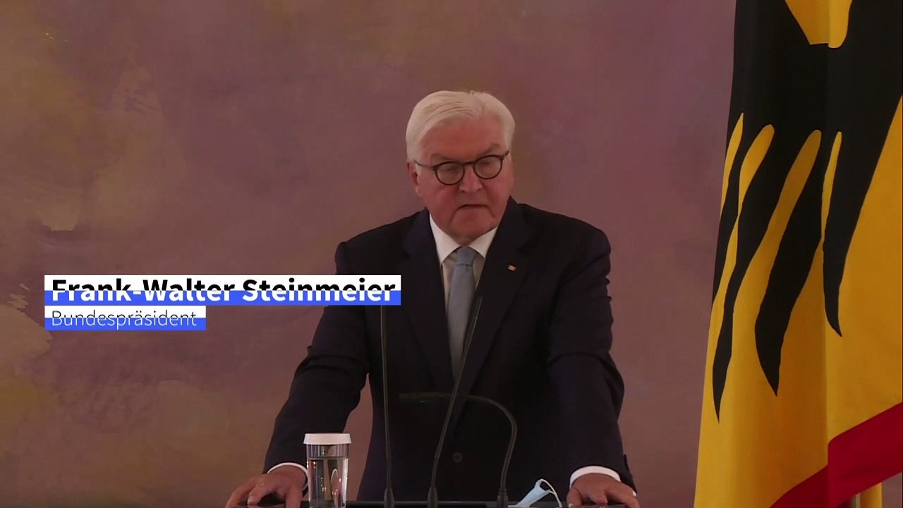 Steinmeier verurteilt Aktion von Rechtsextremisten bei Corona-Demo in Berlin