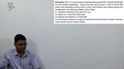 #7 Past Adjustments _ Fundamentals of Partnership Firm_1