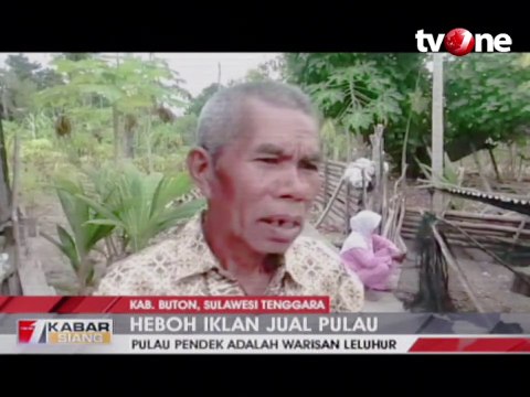 Pulau Pendek Dijual Murah, Viral di Media Sosial