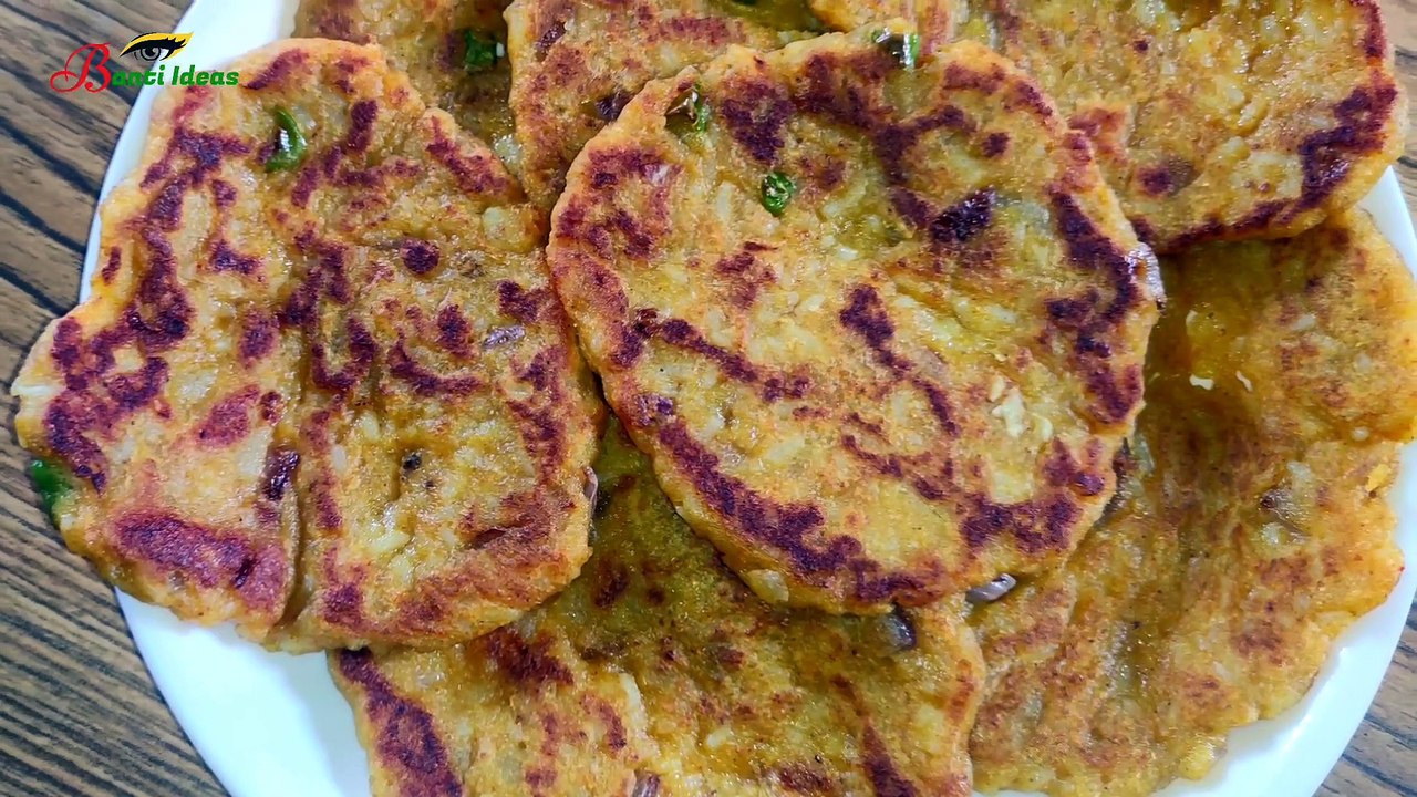 Tasty Rice Cutlet Recipe!! Leftover Rice Cutlet
