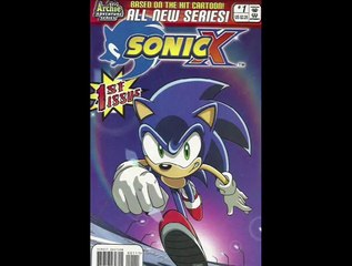Newbie's Perspective Sonic X Comic Issue 1 Review