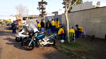 Cascavel: Funcionários dos Correios seguem 'acampados' em greve