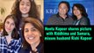 Neetu Kapoor shares picture with Riddhima and Samara, misses husband Rishi Kapoor