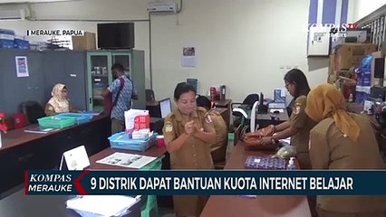 9 DISTRIK DAPAT BANTUAN KUOTA INTERNET BELAJAR DARING