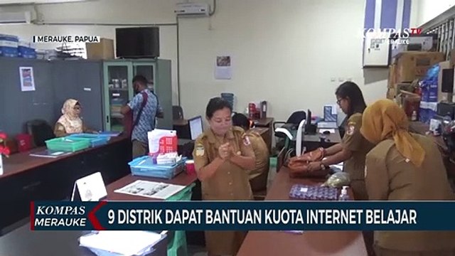 9 DISTRIK DAPAT BANTUAN KUOTA INTERNET BELAJAR DARING