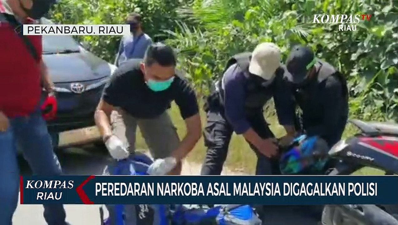 Peredaran Narkoba Asal Malaysia Digagalkan Polisi