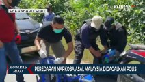 Peredaran Narkoba Asal Malaysia Digagalkan Polisi