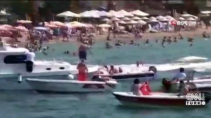 Son Dakika: Denizde korku dolu anlar! | Video