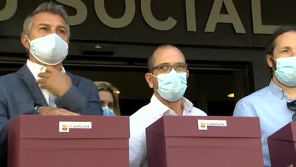 Comienza la recogida de firmas para la moción de censura contra Bartomeu