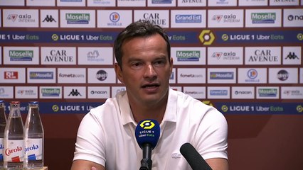 Metz - Monaco, la réaction de Vincent Hognon