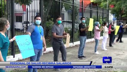 Personal de salud recibirá salarios  - Nex Noticias