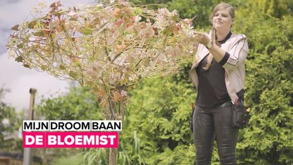 Deze Nederlandse bloemist heeft het helemaal naar haar zin