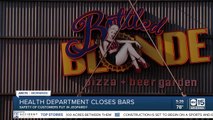 Health department closes Arizona bars shortly after reopening