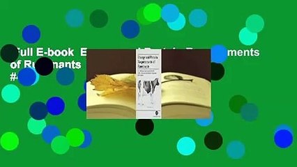 Full E-book  Energy and Protein Requirements of Ruminants  Best Sellers Rank : #4