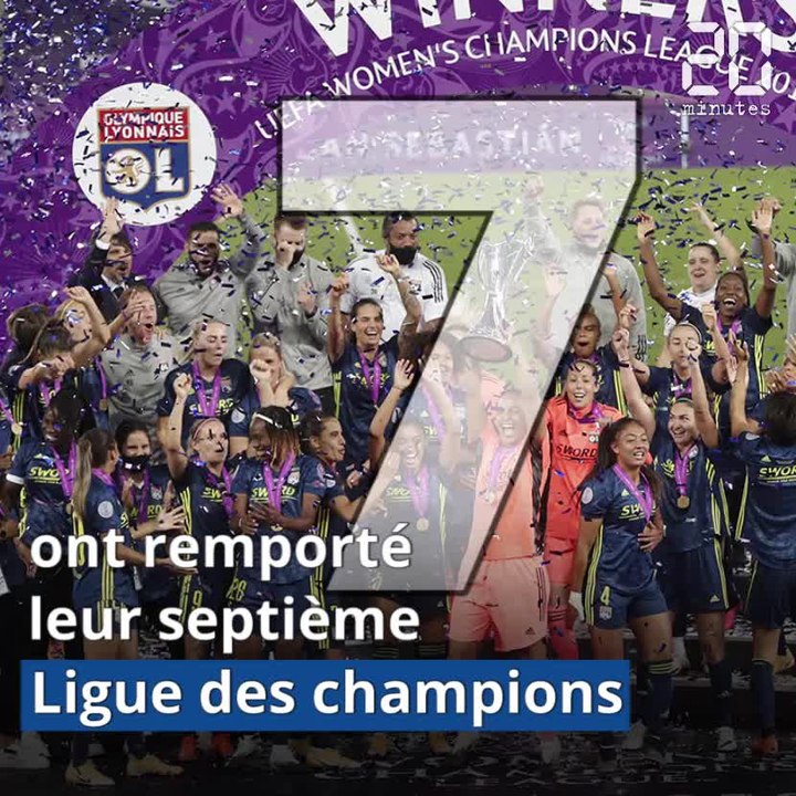 7: C'est le nombre de victoires en Ligue des champions de l'OL