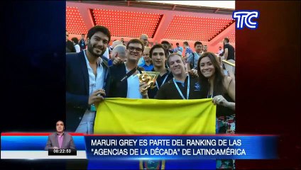 Agencia ecuatoriana, Maruri Grey, logra estar en el top 10 de las "Agencias de la Década" de América Latina