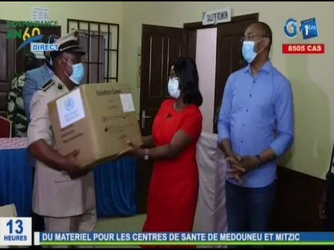 RTG / Don de matériels médicales à plusieurs centres de santé de Medouneu et Mitzic