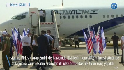 İsrail-BAE Arası İlk Ticari Uçak Seferi Yapıldı