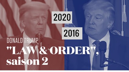 Quand Donald Trump recycle son slogan sur "la loi et l’ordre"
