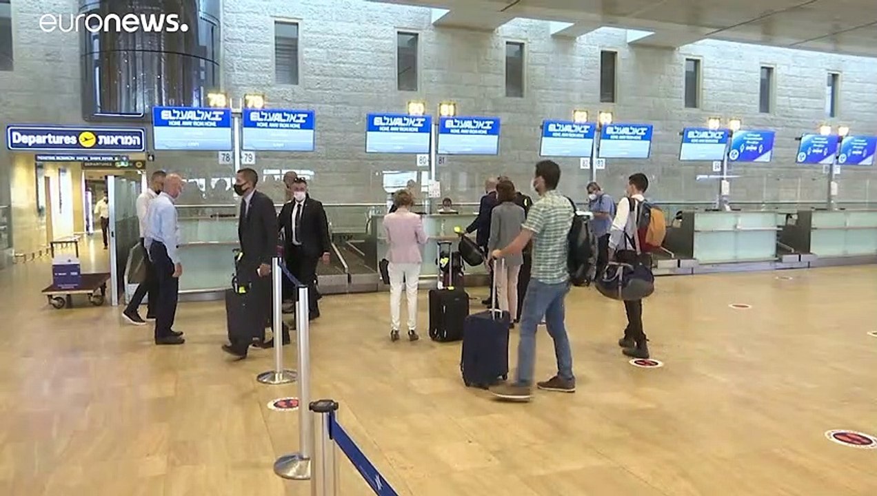 1. Flug zwischen Tel Aviv und Abu Dhabi