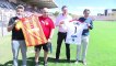 Le FC Martigues presente son maillot du centenaire
