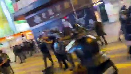 太子 831 一周年 黑警推跌大肚婆