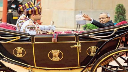 When Pranab said would like to be a horse in next life!