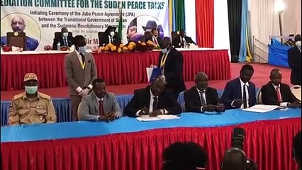 Acordo de paz assinado no Sudão