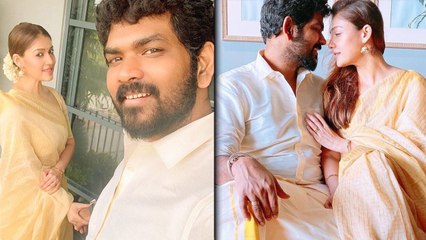 Nayanthara Vignesh Shivan Couple Onam Celebration oneindia tamil