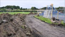 Avonbridge BMX pump track construction begins