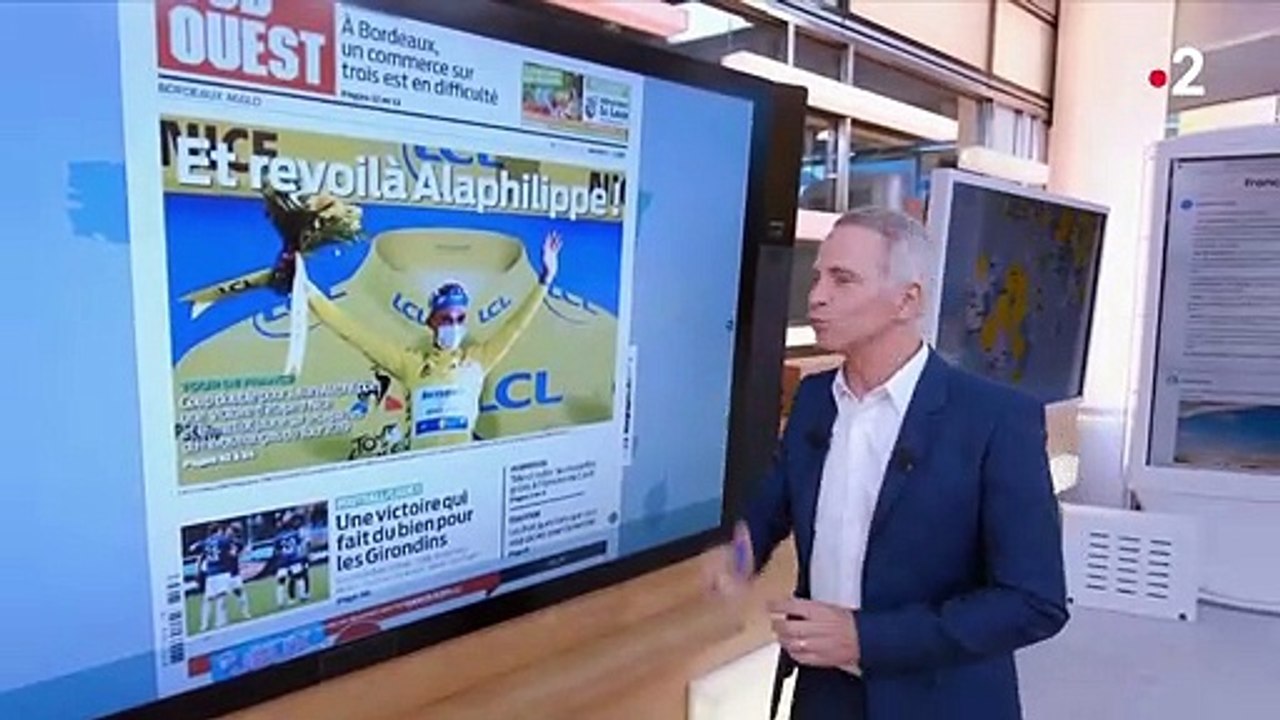 Revue de presse : la victoire d'Alaphilippe, l'Olympique lyonnais, la rentrée scolaire... à la Une des journaux régionaux du 31 août