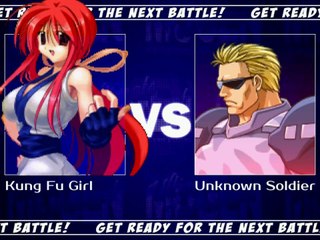 Kung Fu Girl vs. Unknown Soldier
