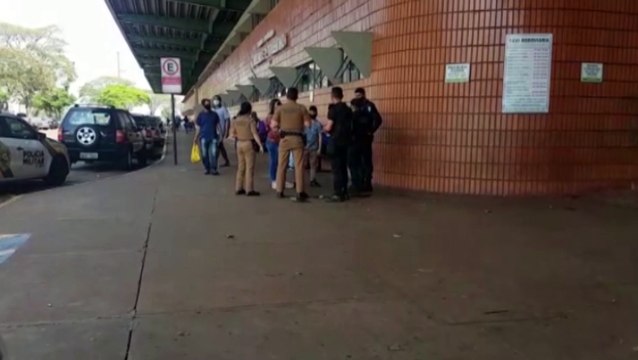 Desentendimento entre passageira e motorista mobiliza GM e PM até a Rodoviária de Cascavel