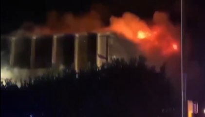 Settimo Milanese (MI) - Brucia capannone di vernici e bitume (31.08.20)