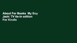 About For Books  My Boy Jack: TV tie-in edition  For Kindle