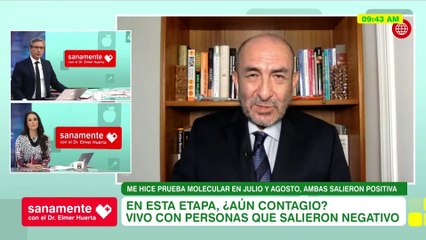 ¿En esta etapa aún contagio? | Sanamente con el Doctor Elmer Huerta (HOY)