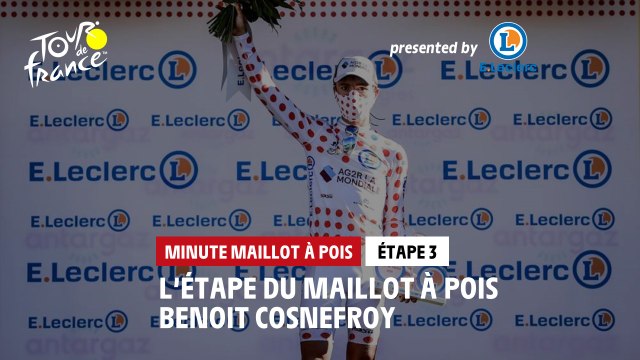 #TDF2020 - Étape 3 / Stage 3 - E.Leclerc Polka Dot Jersey Minute / Minute Maillot à Pois