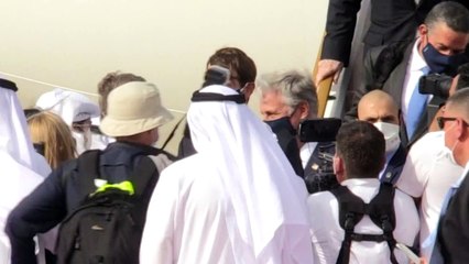 US-Israeli delegation lands in Abu Dhabi on historic flight