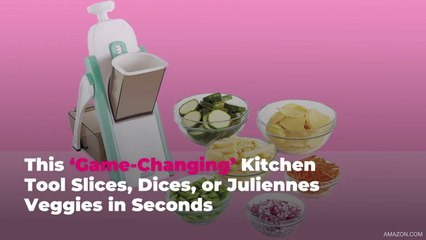 This 'Game-Changing' Kitchen Tool Slices, Dices, or Juliennes Veggies in Seconds