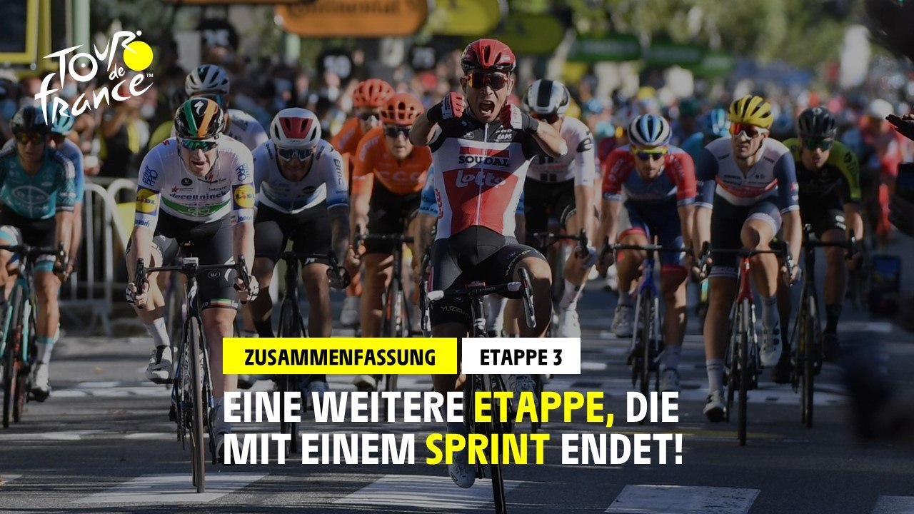 #TDF2020 - Etappe 3 - Zusammenfassung