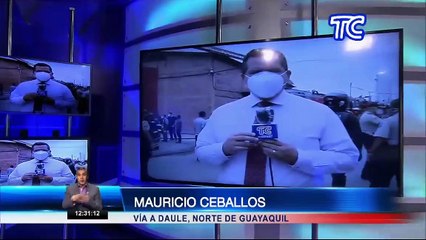 EN VIVO | Se reportó incendio en un complejo de bodegas al norte de Guayaquil