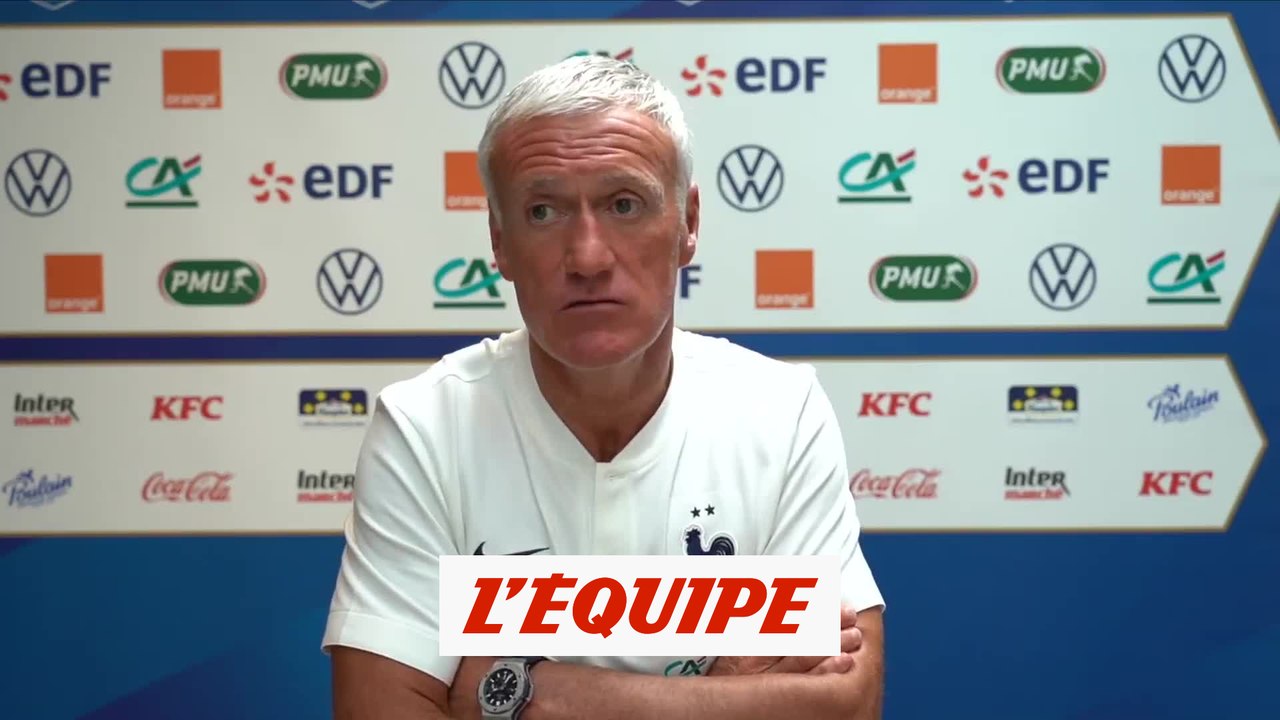 Deschamps : «Je n'attends pas d'excuses de Rabiot» - Foot - Bleus