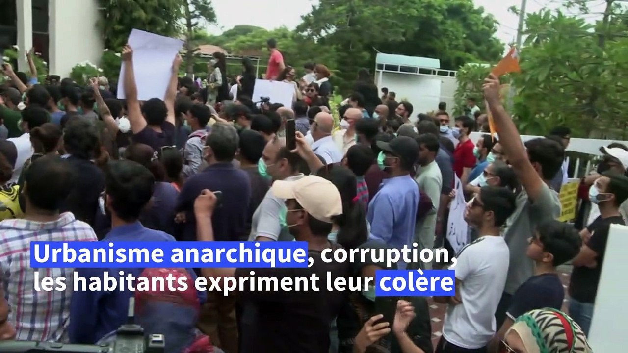 Pakistan : Karachi sous les eaux avec le passage de la mousson