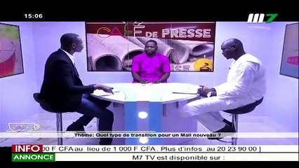 CAFÉ DE PRESSE DU 31 AOÛT 2020