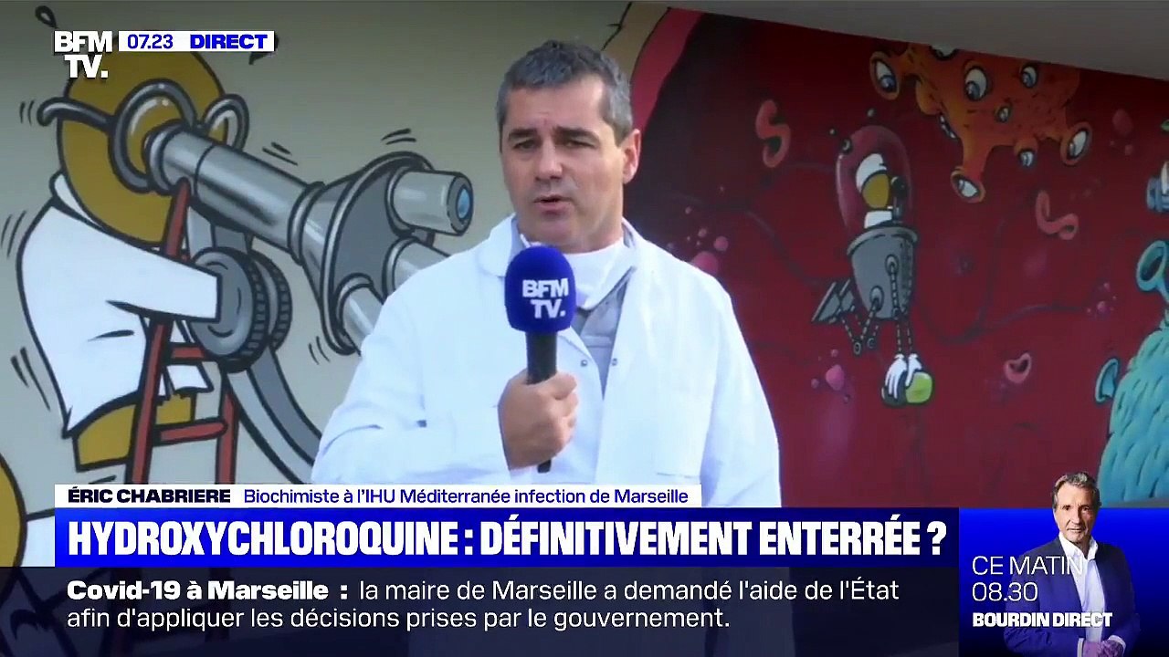 À propos de l’étude reprise en cœur par tous les médias , « C’est une étude ridicule, les auteurs sont des étudiants en thèse! » (Professeur Chabrière - IHU)