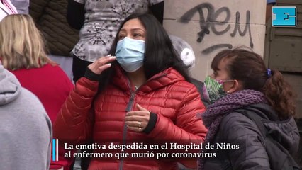 Emotiva despedida en el Hospital de Niños